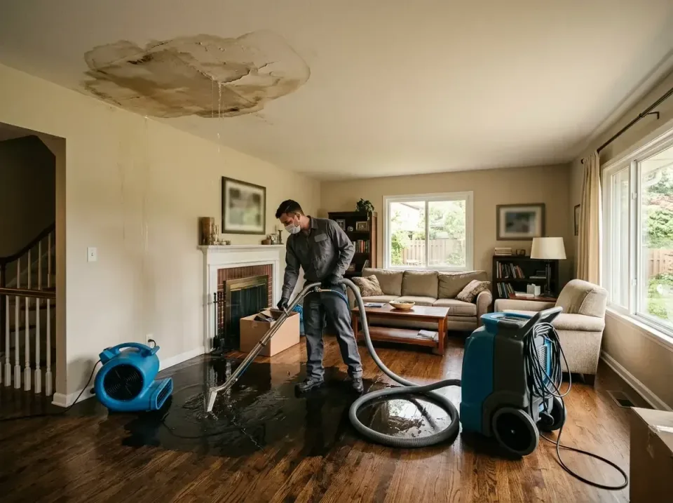 attic-pipe-burst-ceiling-drip-008 — frequently asked questions, Water Damage Restoration & Carpet Care in Thruston, KY
